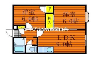 ラポルテ中井の物件間取画像